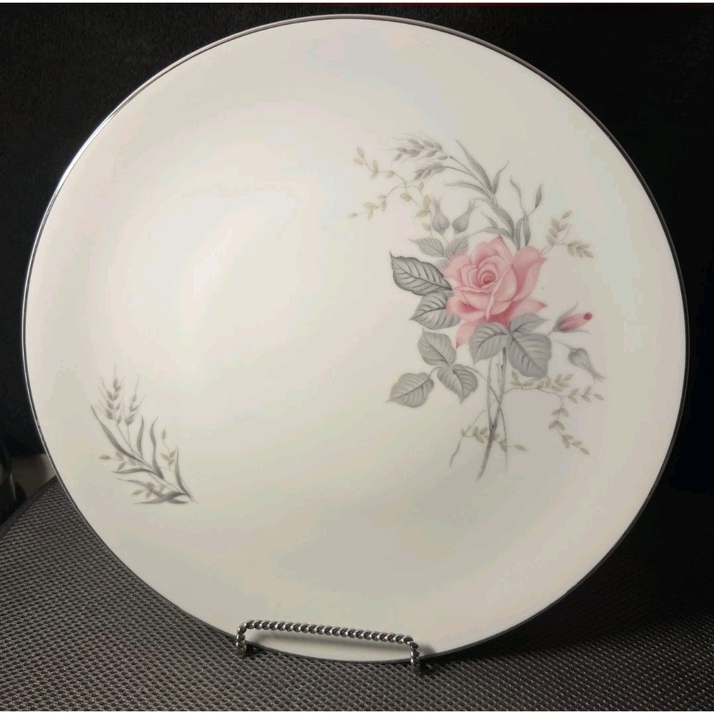 Norleans China 12" Rose Garden Serving Plate